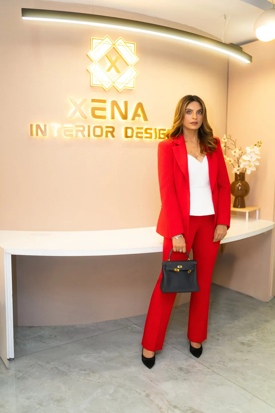 Reception at the Xena studio in Concorde Tower, JLT
